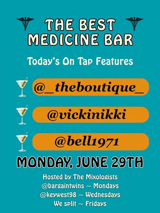 Other - MONDAY’S UP! 
IT’S  SHARE O’CLOCK!
LIKE NEW LISTING TO
SUPPORT YOUR LOCAL BAR!
